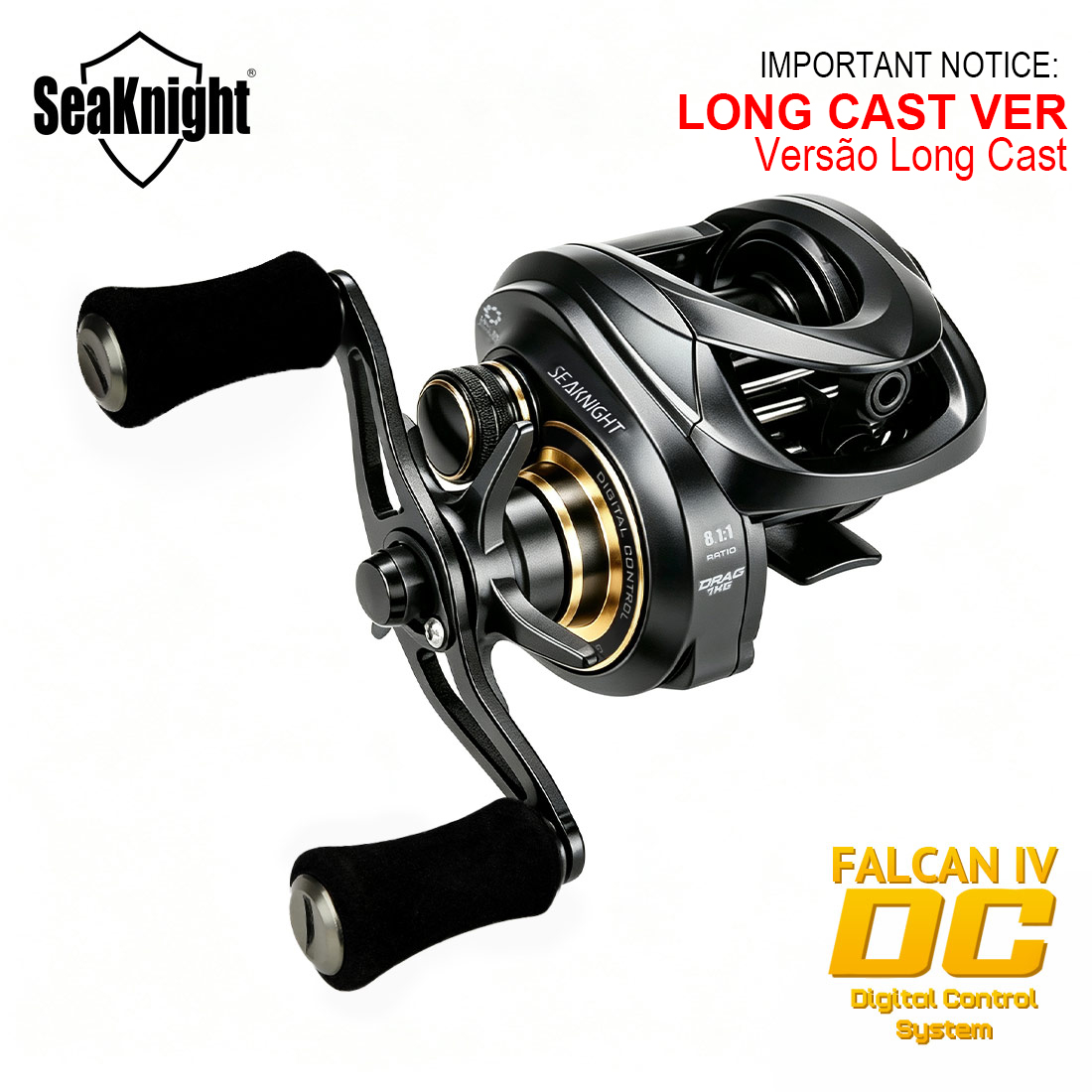 SeaKnight Brand FALCAN IV DC 8 - Ice Fishing Reel 评论和价格