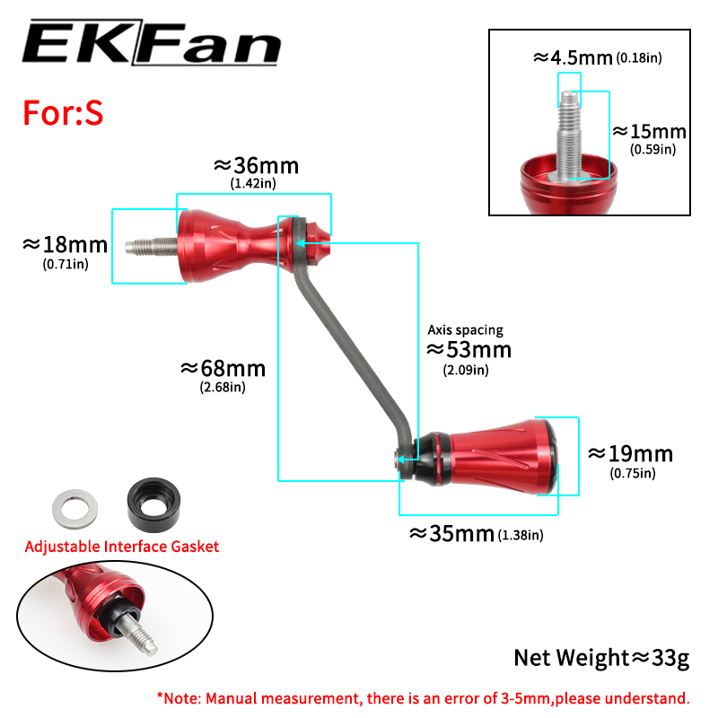 EKfan 68MM Carbon Fiber Spinni - Spinning Reel 评论和价格