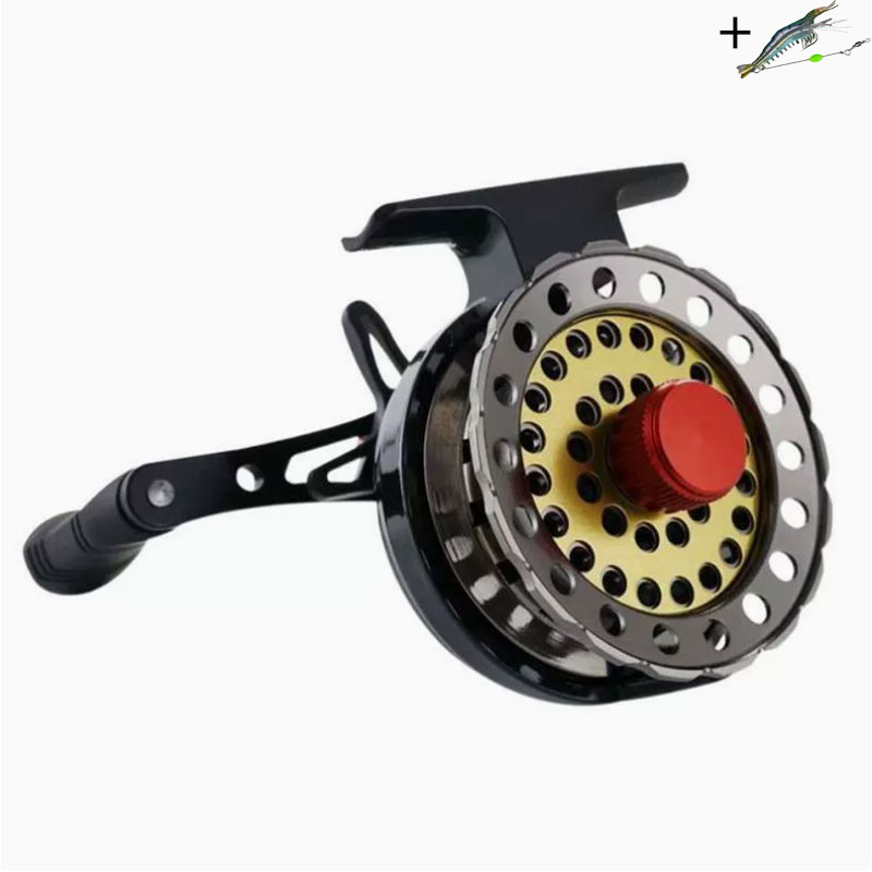 Metal Raft Fishing Reel Gear R - Ice Fishing Reel 评论和价格
