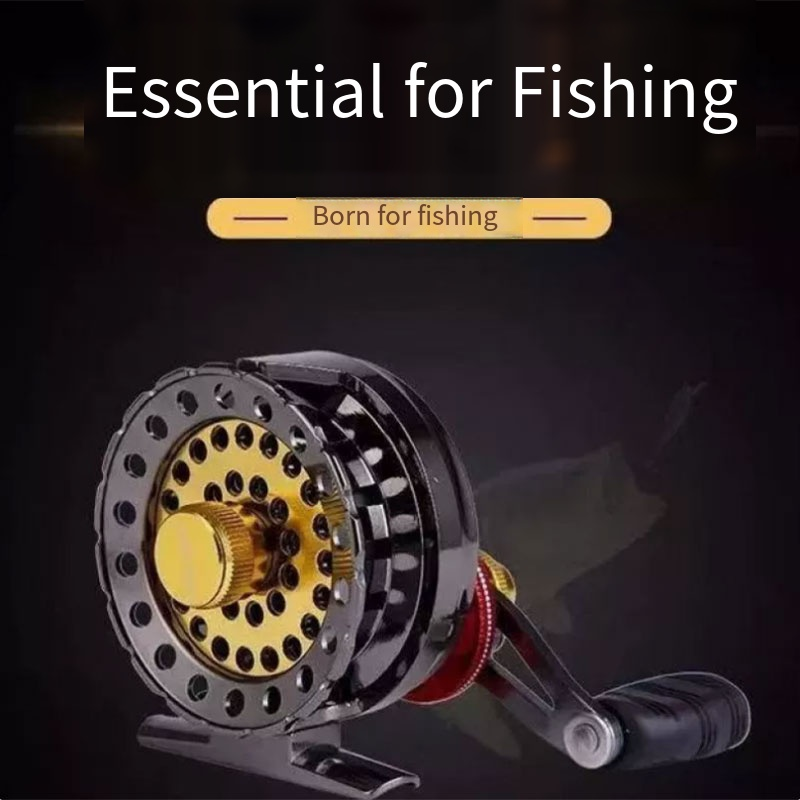 Metal Raft Fishing Reel Gear R - Ice Fishing Reel 评论和价格