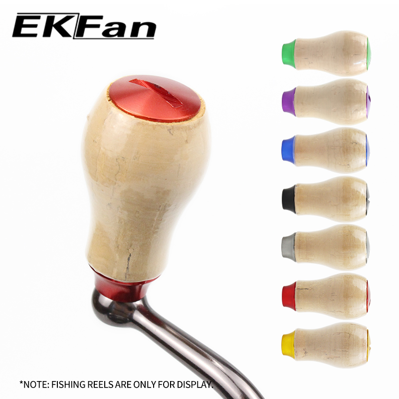 EKFan Cork Fishing Reel Knob f - Trolling Reel 评论和价格